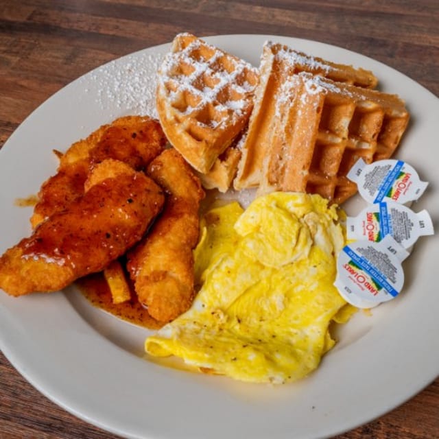 Chicken & Waffles.