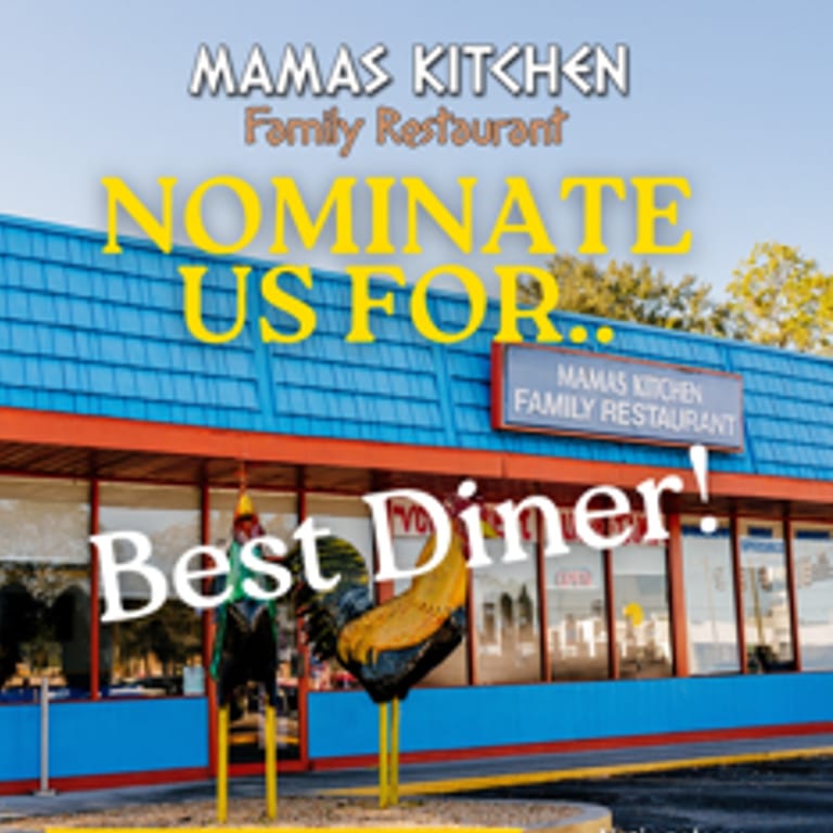 Vote Mama's Kitchen for Best Diner!!
