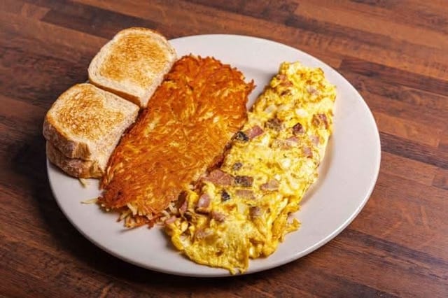 Meat Lovers Omelet.