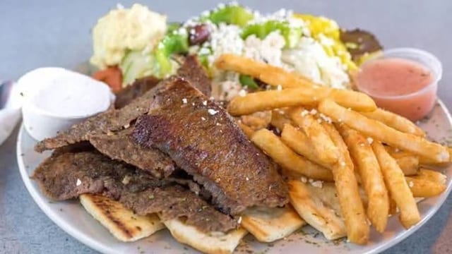 Colossal Gyro Platter.